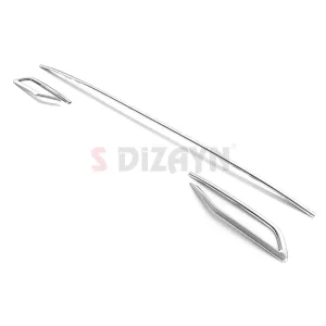 Drs Tuning VW Taigo Krom Arka Tampon Difüzör Çıtası 3 Prç. 2020 Üzeri A+ Kalite - Görsel 3