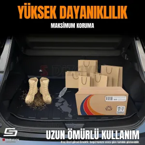 Drs Tuning Honda Cr-V 3D Pro Bagaj Havuzu 2012-2018 A+ Kalite - Görsel 5