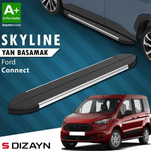 s-dizayn uyumlu Ford Connect 3 Skyline Krom Yan Basamak 193 Cm 2023 Üzeri A+ Kalite modelleri DRS Tuning'de. Kaliteli malzeme, hızlı kargo ve güvenli