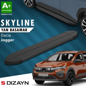 Dacia Jogger 2021-Günümüz uyumlu Skyline Siyah Yan Basamak 213 Cm 2022 Üzeri A+ Kalite modelleri DRS Tuning'de. Kaliteli malzeme, hızlı kargo ve güvenli