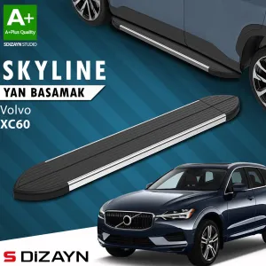 Volvo XC60 2017-Günümüz (246) uyumlu 2 Skyline Krom Yan Basamak 193 Cm 2017-2023 A+ Kalite modelleri DRS Tuning'de. Kaliteli malzeme, hızlı kargo ve güvenli