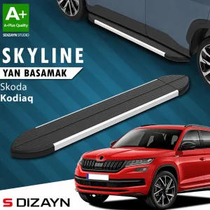 Skoda Kodiaq 2016-2024 (NS) uyumlu Skyline Aluminyum Yan Basamak 193 Cm 2017-2023 A+ Kalite modelleri DRS Tuning'de. Kaliteli malzeme, hızlı kargo ve güvenli