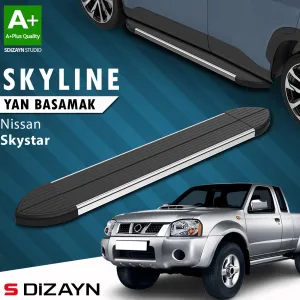 S-Dizayn Nissan Skystar Skyline Krom Yan Basamak 193 Cm 1996-2006 A+ Kalite thumb 1