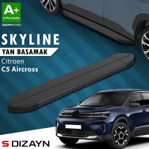 Citroen C5 Aircross Skyline Siyah Yan Basamak 193 Cm 2017-2024 A+ Kalite