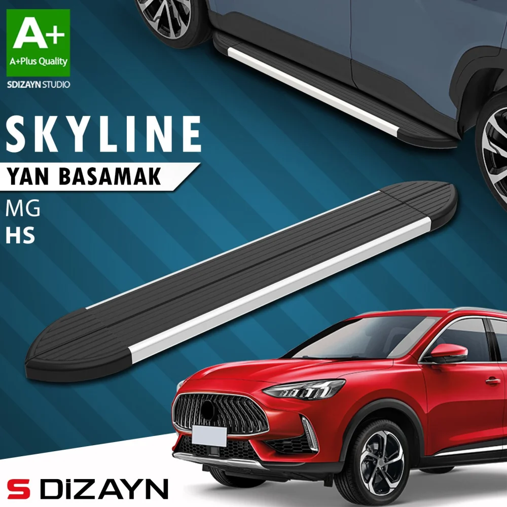 MG HS Skyline Aluminyum Yan Basamak 183 Cm 2021-2024 A+ Kalite