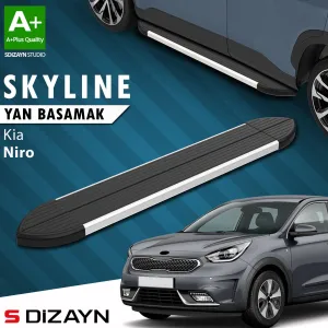 s-dizayn uyumlu Kia Niro Skyline Aluminyum Yan Basamak 183 Cm 2017 Üzeri A+ Kalite modelleri DRS Tuning'de. Kaliteli malzeme, hızlı kargo ve güvenli