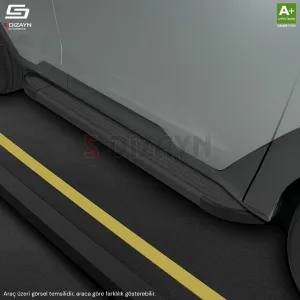 Fiat Egea Cross Skyline Siyah Yan Basamak 183 Cm 2020 Üzeri A+ Kalite thumb 3