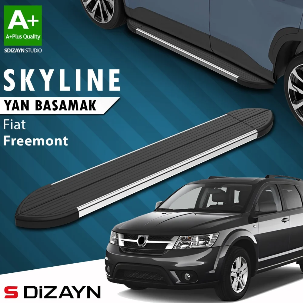 Fiat Freemont Skyline Krom Yan Basamak 183 Cm 2010-2020 A+ Kalite