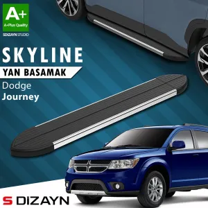 Dodge Journey 2008-2020 (JC) uyumlu Skyline Krom Yan Basamak 183 Cm 2008-2020 A+ Kalite modelleri DRS Tuning'de. Kaliteli malzeme, hızlı kargo ve güvenli