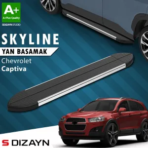 Chevrolet Captiva Skyline Krom Yan Basamak 183 Cm 2006-2018 A+ Kalite
