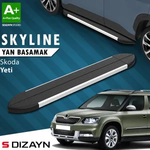 Skoda Yeti 2009-2017 (5L) uyumlu Skyline Aluminyum Yan Basamak 173 Cm 2009-2017 A+ Kalite modelleri DRS Tuning'de. Kaliteli malzeme, hızlı kargo ve güvenli