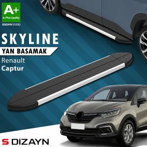 Renault Captur 2013-2019 uyumlu Skyline Aluminyum Yan Basamak 173 Cm 2013-2020 A+ Kalite modelleri DRS Tuning'de. Kaliteli malzeme, hızlı kargo ve güvenli