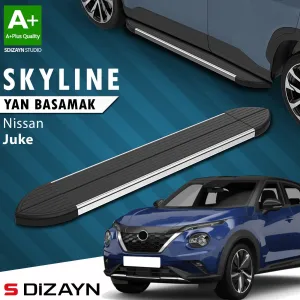 Nissan Juke 2 Skyline Krom Yan Basamak 173 Cm 2019 Üzeri A+ Kalite