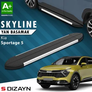 Kia Sportage 5 Skyline Aluminyum Yan Basamak 173 Cm 2021 Üzeri A+ Kalite