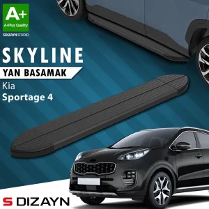 Kia Sportage 4 Skyline Siyah Yan Basamak 173 Cm 2016-2021 A+ Kalite