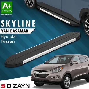 Hyundai Tucson 2 Skyline Aluminyum Yan Basamak 173 Cm 2004-2014 A+ Kalite