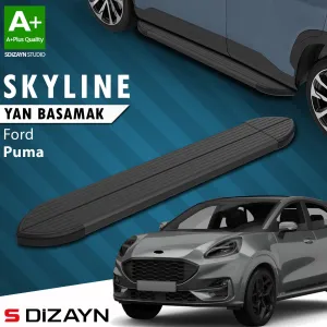 Ford Puma Skyline Siyah Yan Basamak 173 Cm 2019 Üzeri A+ Kalite