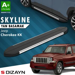 Jeep Cherokee 2008-2013 (KK) uyumlu KK Skyline Krom Yan Basamak 153 Cm 2008-2012 A+ Kalite modelleri DRS Tuning'de. Kaliteli malzeme, hızlı kargo ve güvenli