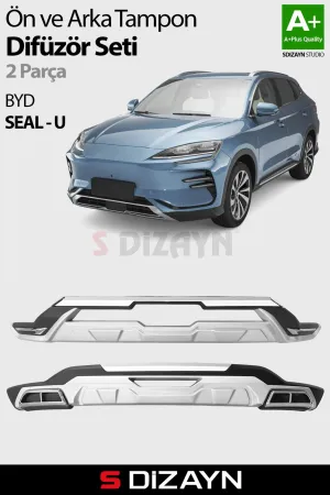 BYD Seal 2022-Günümüz (Seal) uyumlu U Ön ve Arka Tampon Koruma Difüzör 2022 Üzeri A+ Kalite modelleri DRS Tuning'de. Kaliteli malzeme, hızlı kargo ve güvenli