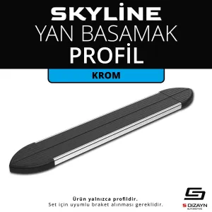 s-dizayn uyumlu Skyline Krom Yan Basamak Profil 263 Cm modelleri Oto Aksesuar Shop'de. Kaliteli malzeme, hızlı kargo ve güvenli alışverişle hemen inceleyin.