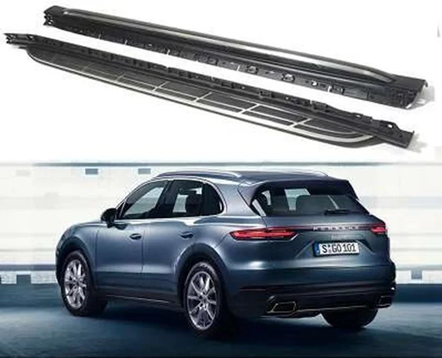 Porsche Cayenne 2018 Sonrası Oem Siyah Yan Basamak