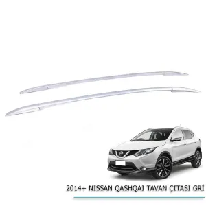 Nissan Qashqai 2013-2021 (J11) uyumlu 2014-2018 Tavan Çıtası Gri modelleri DRS Tuning'de. Kaliteli malzeme, hızlı kargo ve güvenli alışverişle hemen inceleyin.