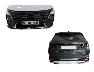 Hyundai Tuscon 2024+ Ön Arka Koruma Difüzör thumb 3