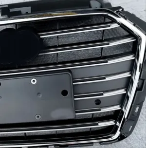 Drs Tuning Audi A3 Uyumlu 2016-2020 Panjur S3 Siyah-Krom - Görsel 2