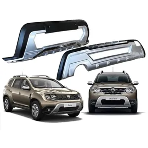 Dacia Duster 2017-2024 (HM) uyumlu 2018-2020 Ledli Ön Arka Tampon Ek Koruma Difüzör modelleri DRS Tuning'de. Kaliteli malzeme, hızlı kargo ve güvenli