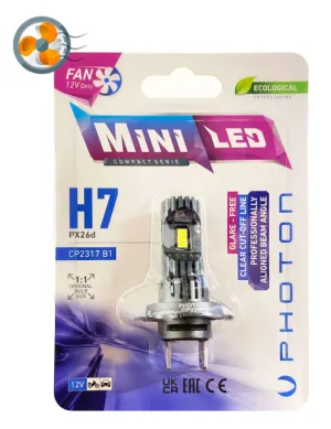 Photon uyumlu Mini H7 Compact Fanlı Led 12-24V Tekli Blister modelleri DRS Tuning'de. Kaliteli malzeme, hızlı kargo ve güvenli alışverişle hemen inceleyin.