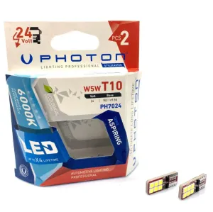 Photon uyumlu T10 W5W 24V Beyaz Led PH7024 modelleri DRS Tuning'de. Kaliteli malzeme, hızlı kargo ve güvenli alışverişle hemen inceleyin.