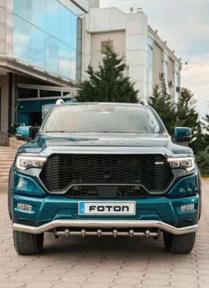 AQM uyumlu Foton Tunland Ön Tampon Koruma Krom 2024+ Pst29 modelleri DRS Tuning'de. Kaliteli malzeme, hızlı kargo ve güvenli alışverişle hemen inceleyin.