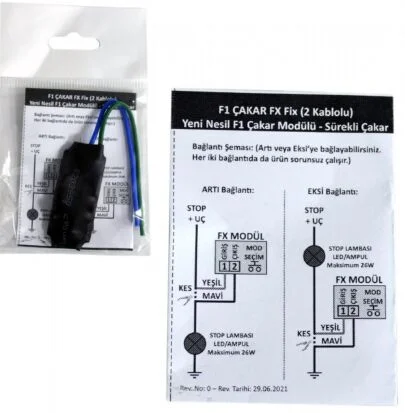 IQ F1 Çakar (FX FİX) Tek Modlu Modül