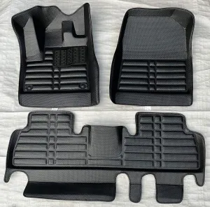 Volkswagen Polo 2012-2018 5D Havuzlu Karbon Dizayn Paspas Seti thumb 2