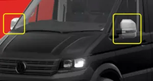 UNC uyumlu Volkswagen Crafter 2018+ Ayna Kapağı Abs Krom modelleri DRS Tuning'de. Kaliteli malzeme, hızlı kargo ve güvenli alışverişle hemen inceleyin.
