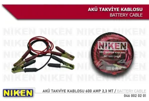 Niken uyumlu Akü Takviye Kablosu 600 Amp 2,3 MT modelleri DRS Tuning'de. Kaliteli malzeme, hızlı kargo ve güvenli alışverişle hemen inceleyin.
