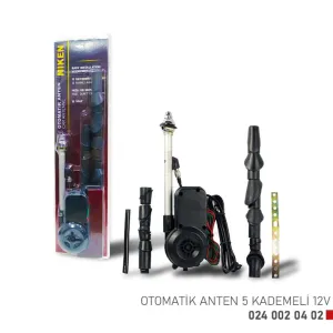 Niken uyumlu Otomatik Anten 5 Kademeli 12V modelleri DRS Tuning'de. Kaliteli malzeme, hızlı kargo ve güvenli alışverişle hemen inceleyin.