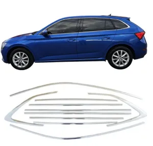 Skoda Scala 2019-Günümüz (NW1) uyumlu 2019+ 12 Parça Cam Çerçevesi modelleri DRS Tuning'de. Kaliteli malzeme, hızlı kargo ve güvenli alışverişle hemen