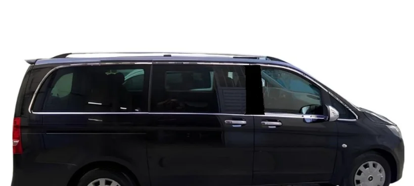 Mercedes Uyumlu Vito 2014+ 24 Parça Cam Çerçevesi