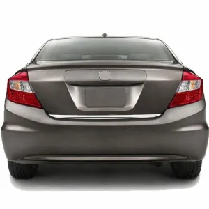 HONDA Uyumlu CIVIC SD 2012-2015 Bagaj Alt Çıtası Paslanmaz Çelik - Görsel 2