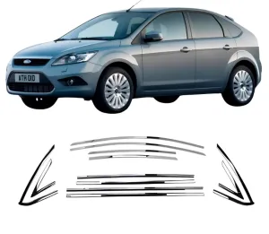 Ford Focus-2 HB 2004-2010 16 Parça Cam Çerçevesi thumb 2