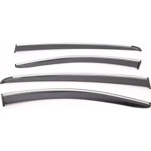 Volkswagen Tiguan 2016-2024 uyumlu 2016-2021 Arası Chrome Style 4 Lü Set Kromlu Cam Rüzgarlığı Ön Ve Arka Parça modelleri DRS Tuning'de. Kaliteli malzeme,