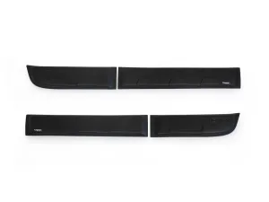Dacia Duster 2010-2017 (HS) uyumlu 2010 Set 4 Parça Kapı Kaplama Siyah Mat Asa Kum Desen Yazılı Desen 1 modelleri DRS Tuning'de. Kaliteli malzeme, hızlı kargo