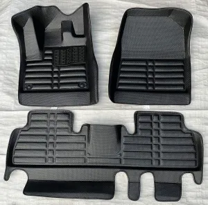 BMW 5 Serisi F10 2012-2014 5D Havuzlu Karbon Dizayn Paspas Seti - Görsel 2