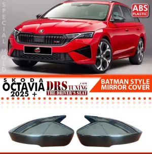 Cem Nam Tuning uyumlu Skoda Octavia 2025 Sonrası Yarasa Ayna Kapağı modelleri DRS Tuning'de. Kaliteli malzeme, hızlı kargo ve güvenli alışverişle hemen