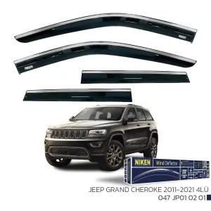 Niken Cam Rüzgarlığı uyumlu Jeep Grand Cheroke 2011-2021 - Kromlu Cam Rüzgarlığı 4Lü Parça modelleri DRS Tuning'de. Kaliteli malzeme, hızlı kargo ve güvenli