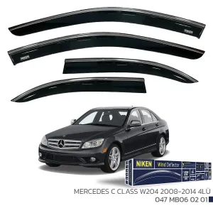 Niken Cam Rüzgarlığı uyumlu Mercedes C Class W204 2008-2014 - Kromlu Cam Rüzgarlığı 4Lü Parça modelleri DRS Tuning'de. Kaliteli malzeme, hızlı kargo ve güvenli