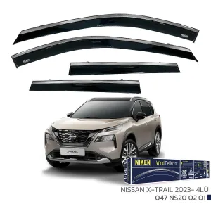 Nissan X-Trail 2021-Günümüz (T33) uyumlu 2023 Kromlu Cam Rüzgarlığı 4Lü Parça modelleri DRS Tuning'de. Kaliteli malzeme, hızlı kargo ve güvenli alışverişle