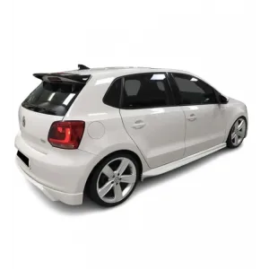 Volkswagen Polo 2009-2017 (6R) uyumlu (2010 - 2017) Arası Aero Yan Marşpiyel (VAKUM) Parlak Siyah Boyalıdır modelleri DRS Tuning'de. Kaliteli malzeme, hızlı