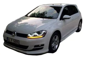Volkswagen Golf 2012-2020 (Mk7) uyumlu 7 (2012-2019) Aerodinamik Yan Marşpiyel (Plastik) LA7N Boya kodlu modelleri DRS Tuning'de. Kaliteli malzeme, hızlı kargo